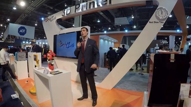 XYZ Printing New Product Demostration CES 2015 смотреть онлайн