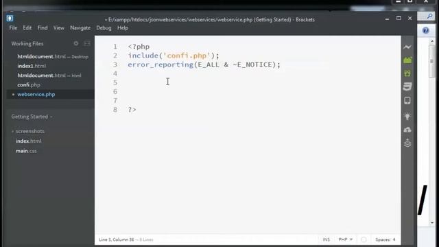 JSON PHP Webservices PART 2 (A simple product grid example) | Creating the webservice file смотреть онлайн