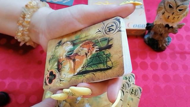 Обзор колоды ленорман Золотая Сова смотреть онлайн