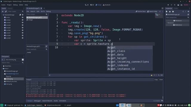 Create an Image from Code in Godot using a Mask смотреть онлайн
