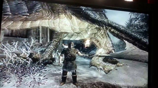 TES 5: Skyrim - Дракон танцует цыганский танец с блохами . смотреть онлайн