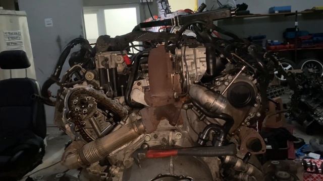 AUDİ A6 C6 timing error ( очаквайте много скоро , смяна на вериги ауди А6 3.0тди ) смотреть онлайн