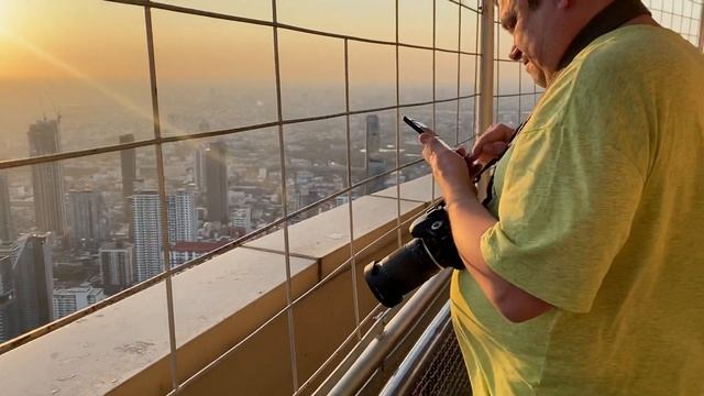 Вид со смотровой площадки Baiyoke Sky смотреть онлайн