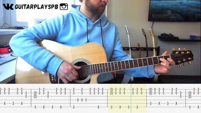 Zombie - The Cranberries | Fingerstyle + free tabs смотреть онлайн