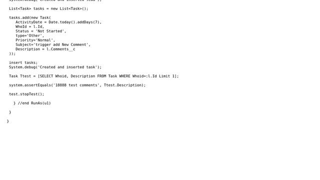 deploy run test pass, but still display Test coverage of selected Apex Trigger is 0%, at least 1% смотреть онлайн