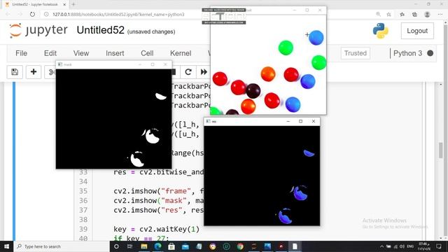 Object Detection and Object Tracking Using HSV Color Space عربي смотреть онлайн