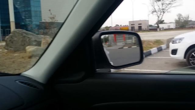 Парковка передним бампером