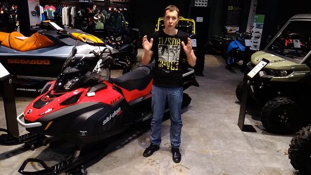 Снегоход BRP Ski-Doo Skandic WT/SWT 550. Обзор-эпитафия последнего БРП Скандик 550. смотреть онлайн
