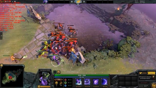 GTX 1060 3GB/I3-6100 В DOTA2/ Тесты и БенчМарк смотреть онлайн
