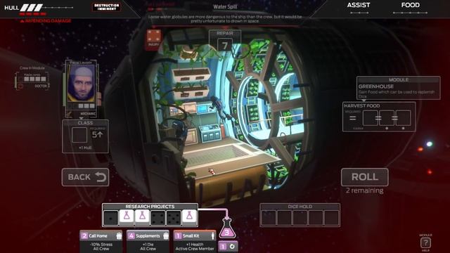 DICE-BASED SPACE CANNIBAL STRATEGY ROGUELIKE!! | Let's Try: Tharsis | Gameplay смотреть онлайн