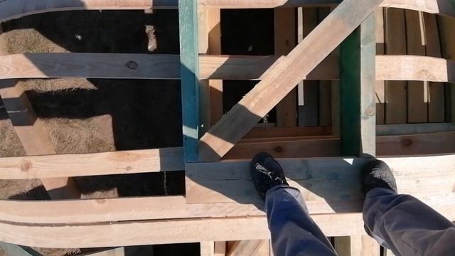 Сборка стен в каркасном доме