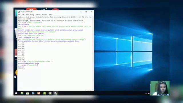 Cara menggunakan python 3 8 untuk perhitungan pemula смотреть онлайн
