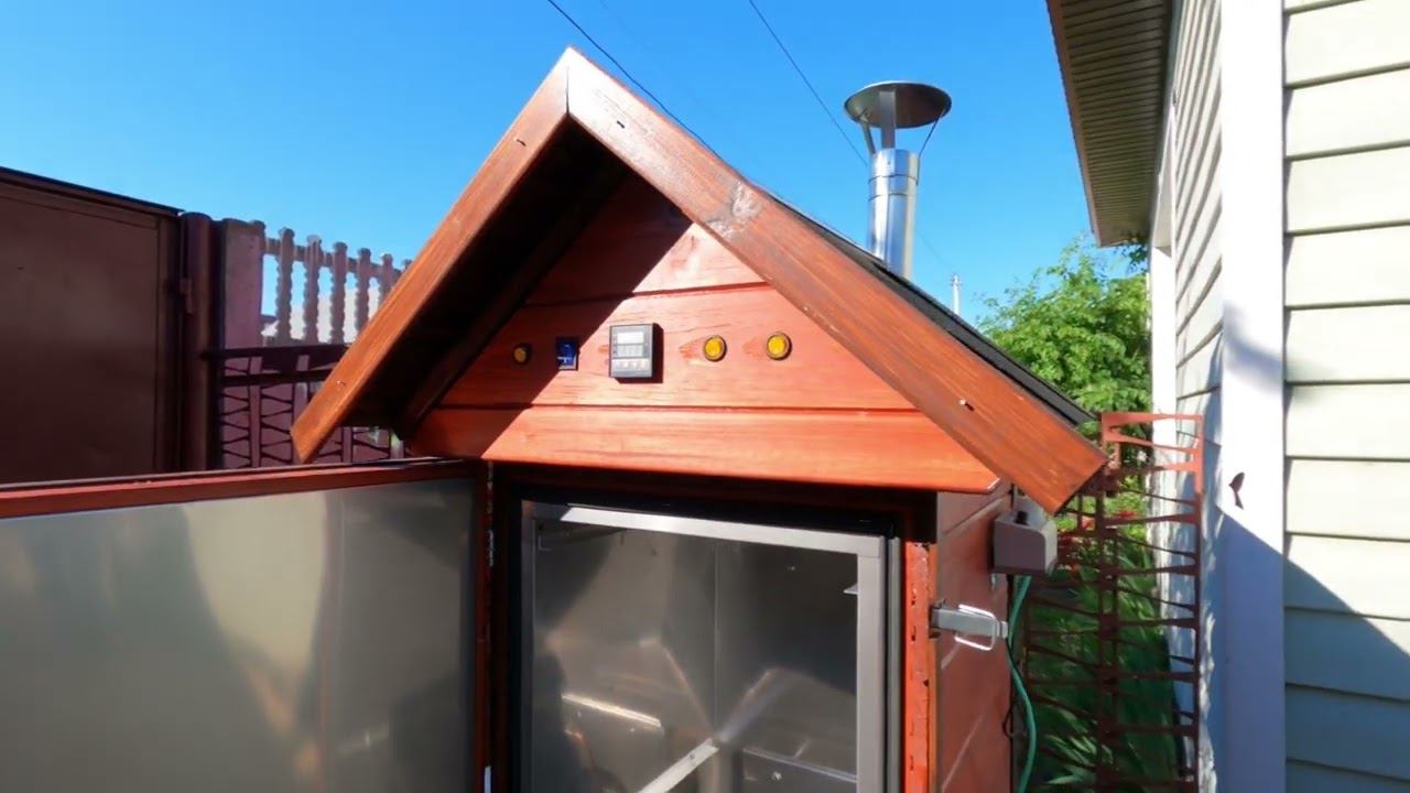 Обзор домашней коптильни. Модель M120l r смотреть онлайн