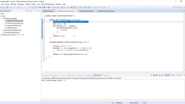 SOLID Principles : Single Responsibility Principle смотреть онлайн