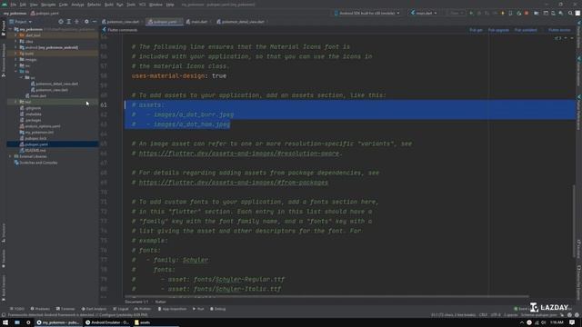 flutter pemula - 5 menambahkan assets (gambar) смотреть онлайн