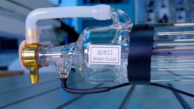 Лазерная трубка СО2 50-60 Ватт, Lasea CL-1000 для ЧПУ станка. смотреть онлайн