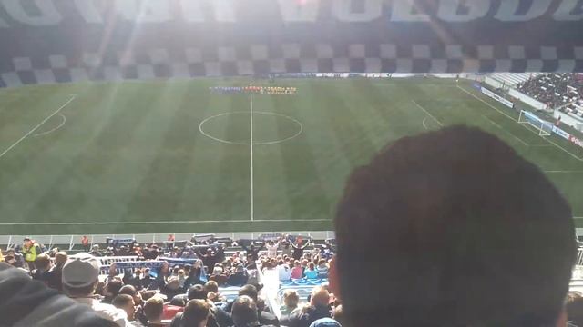 Гимн России на матче Ротор-Луч Энергия смотреть онлайн