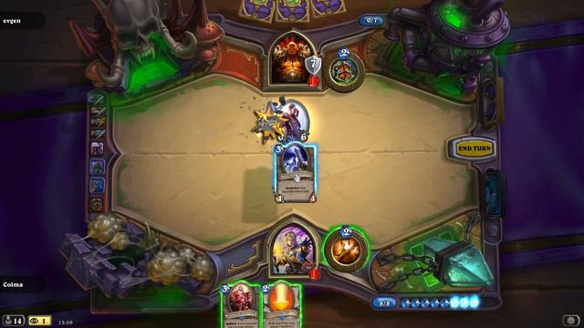 Hearthstone Arena - Priest - Deck #64 - Part #2 смотреть онлайн