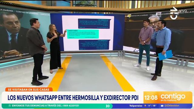 "SE HABLA DE BORIC": Los nuevos mensajes de ex director PDI y Hermosilla - Contigo en la Mañana смотреть онлайн