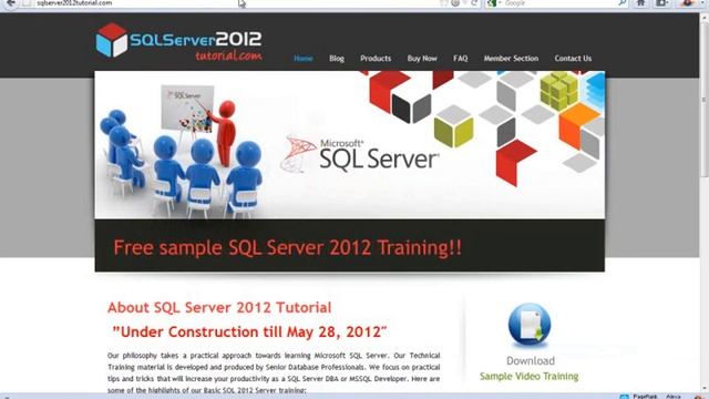 MS SQL Server 2012 Training for Beginners - Creating Database Objects - Part 2/5 смотреть онлайн