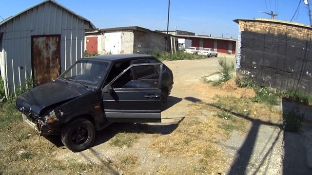 Из утиля в идеал. Гаражная покраска часть 2. Купил запчасти на колесах. смотреть онлайн