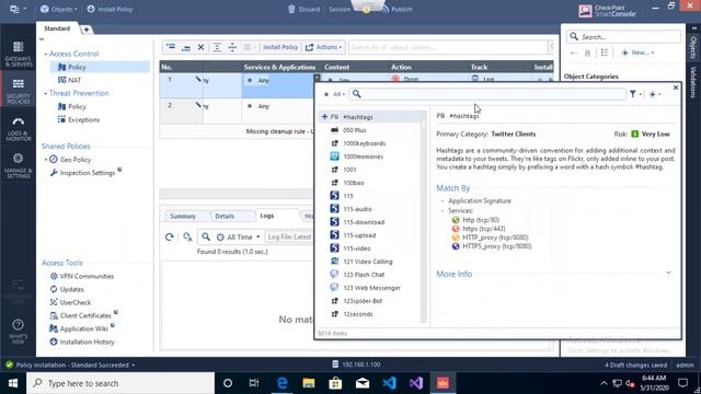 Checkpoint R80 Url-filtering,Content Filtering and Application Control Lab смотреть онлайн