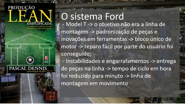 Cap1:  Produção LEAN Simplificada  - Produção ARTESANAL, Em MASSA, TAYLOR, FORD E Nascimento Do LEA