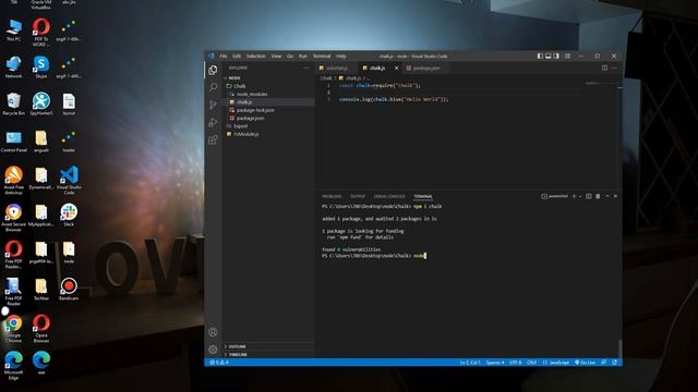 Chalk import Core Module Node JS || Mr Programmer смотреть онлайн