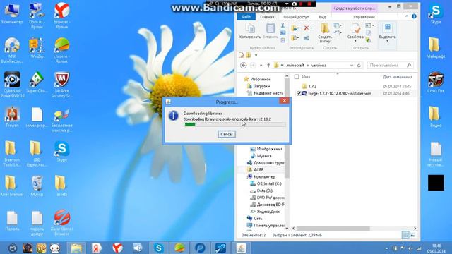 КАК УСТАНАВЛИВАТЬ FORGE И MINECRAFT смотреть онлайн