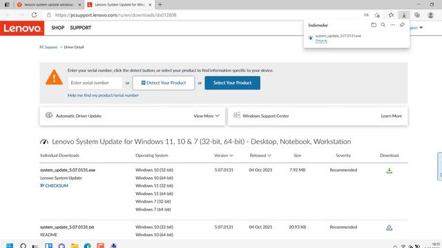 LENOVO DRİVER İNDİRME - GÜNCELLEME смотреть онлайн