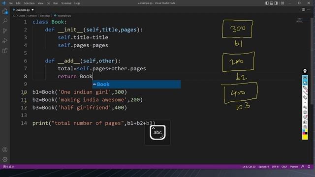 Operators Overloading in Python Example | Object Oriented Programming Python смотреть онлайн