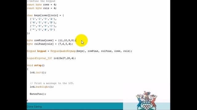 Pin Code Entry system sketch for the Arduino Uno - Stephen Allen смотреть онлайн