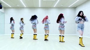 STAYC - 'Teddy Bear' Dance Practice Mirrored [4K]