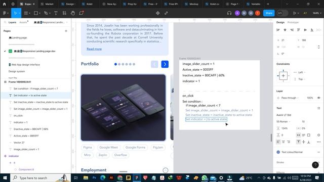 Advance Prototyping Part I : Understanding Logic of Variables on Figma смотреть онлайн