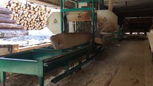 Производство бруса в "ЭкоДом-Кострома" смотреть онлайн