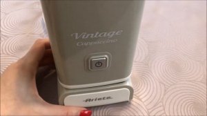 Капучинатор Ariete 2878. Автоматический вспениватель молока Ариете - видео-обзор, отзывы, инструкци