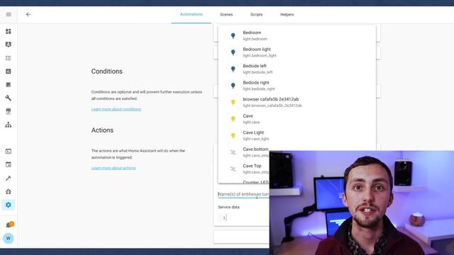 How to achieve scenes in Home Assistant - yaml, visual editors, automations, node-red смотреть онлайн