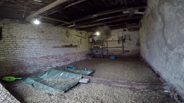 Подготовка пола в гараже к заливке бетона