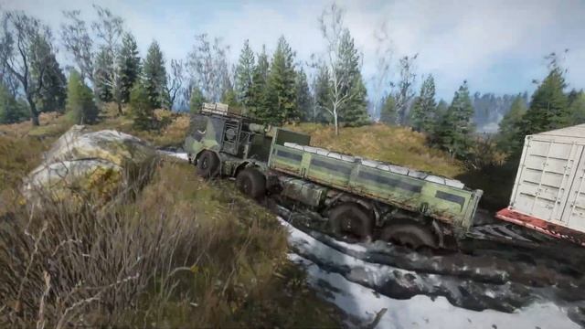 Расчистка гаража! Штат Мэн! SnowRunner 2022 смотреть онлайн