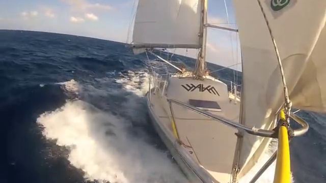 Atlantic sailing - Bay of Biscay to Canary Islands смотреть онлайн