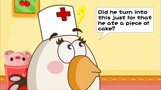 Angry Birds Animation : Cake allergy смотреть онлайн