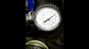 Бензонасос  XS4U-9350-HA , 039947019 , FORD focus, проверка манометром на максимальное давление.