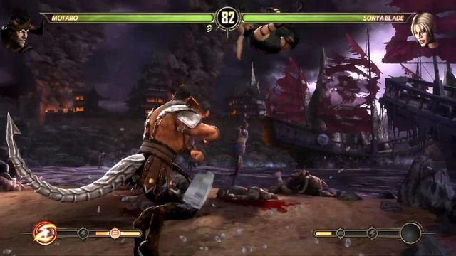 Mortal Kombat 9 - MOTARO MOD - Expert Arcade Ladder - Gameplay @ (1080p) - 60ᶠᵖˢ ✔ смотреть онлайн