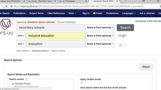 How to access the databases of UFS Library смотреть онлайн