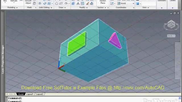 AutoCAD 3D - View Display - for versions 2009, 2010, 2011, 2012, 2013 & 2014 смотреть онлайн
