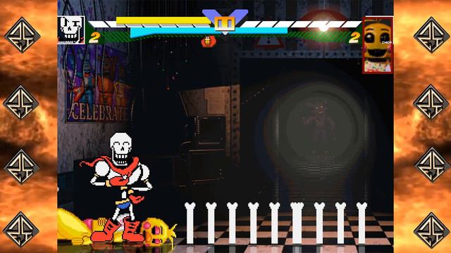 Papyrus (Undertale) vs Chica (Five Nights at Freddy's) - Ultimate Mugen Fight 2017 смотреть онлайн