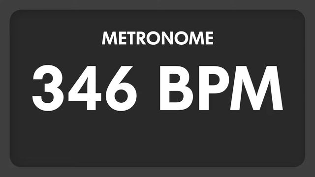 346 BPM - Metronome смотреть онлайн
