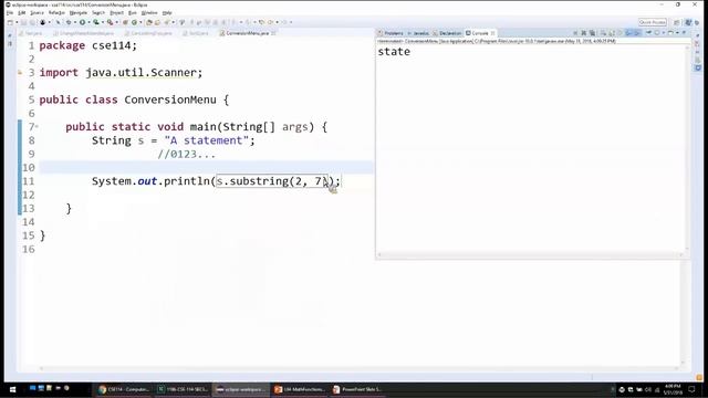 CSE114 Computer Science I: Mathematical Functions, Characters, and Strings смотреть онлайн