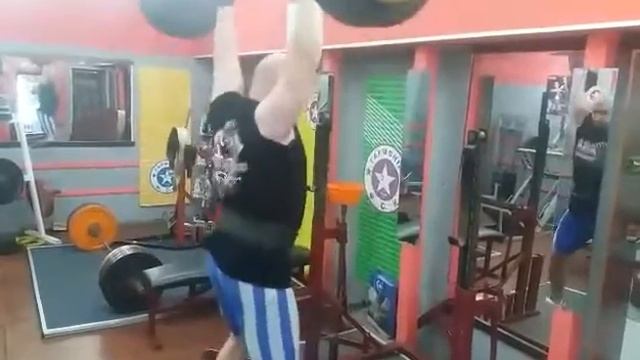 Колтаков Николай, швунг жимовой 120х8. Тренировка 24.06.2016 смотреть онлайн