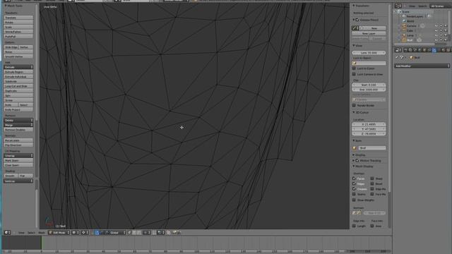 Removing Non-manifold Mesh Elements To Create A Manifold Mesh Using Blender